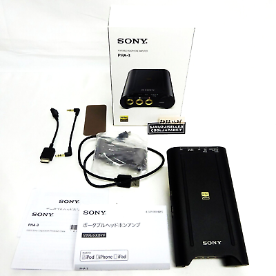 SONY PHA-3 USB Portable Audio Headphone Amplifier for High