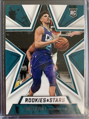 Lamelo Ball Rookie RC 2020-21 Panini Chronicles #654 Rookies & Stars Hornets  