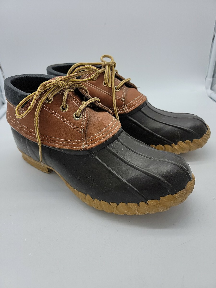 Cabelas Duck Boots Steel Shank Mens Size 8 Waterproof Lace  display picture 1