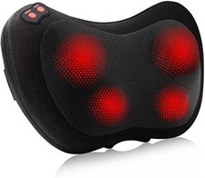 Masajeador de espalda, masajeador de cuello Shiatsu para aliviar el dolor, almoh