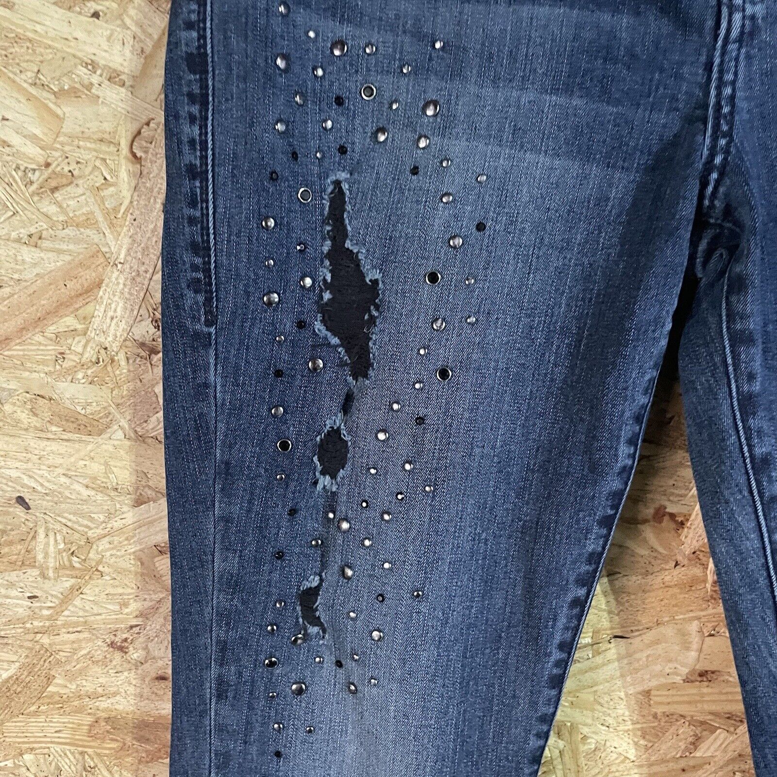 Rock & Republic Jeans Womens 10x29 Skinny Distres… - image 5