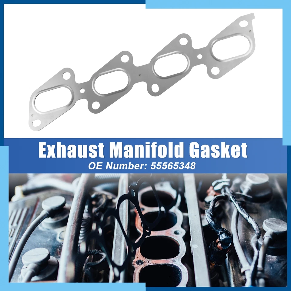 Paquete (1) Junta de colector de escape para Buick Encore 1,4 L para Chevrolet Cruze 1,4 L Foto 2 de 4