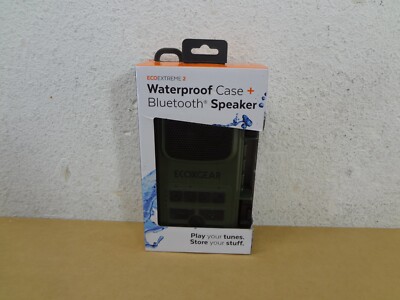 EcoXGear Extreme Bluetooth Waterproof Case Speaker (Green