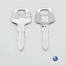 NE19 Key Blanks for Audi, Honda, Jaguar, MG, Neiman Marcus, and Volvo (2 Keys)