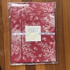 Chambers Fine Lin Euro Oreiller Façade Made In Italy 26 X 26 Inutilisé