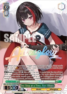 One Step at a Time, Ran Mitake BD WE42-E030BDR Bang Dream Countdown Premium