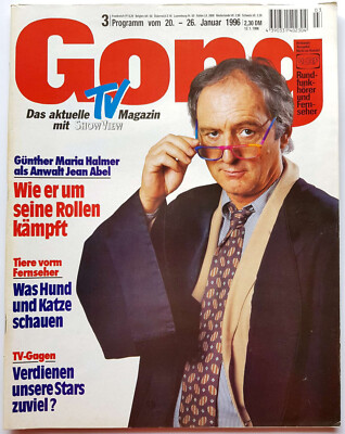 Gong 1996 3 Günther Maria Halmer Nick Wilder TV Radio Programm VdRF