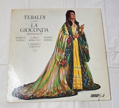TEBALDI PONCHIELLI LA GIOCONDA Highlights LP Album OS 26162 (1 Record) 1970