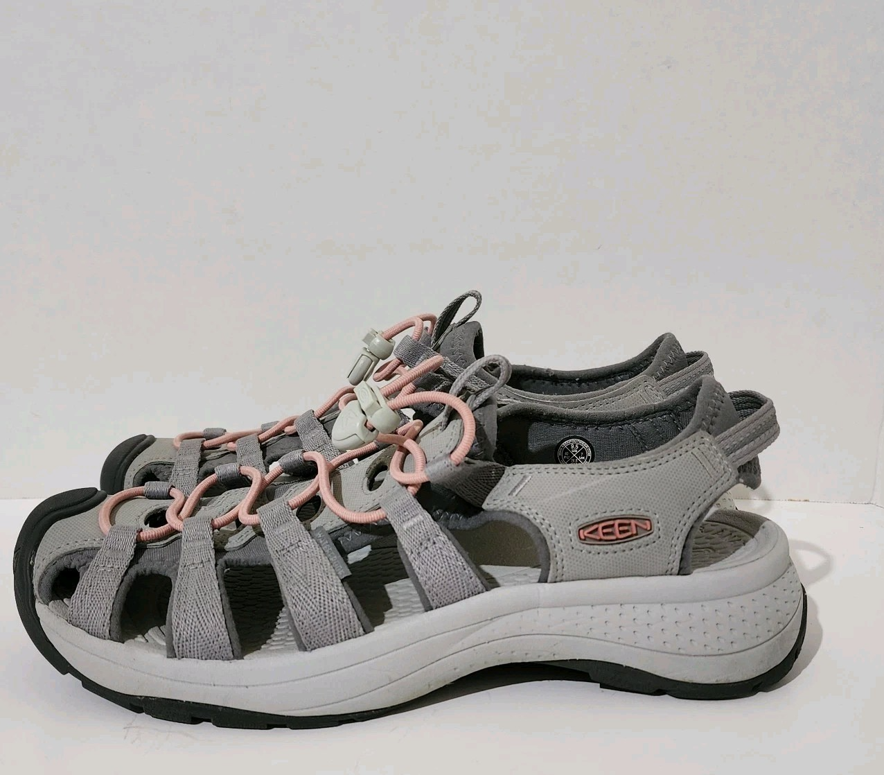 Keen sandalo donna Astoria West grigio corallo taglia 9 5 sandalo trail asciugatura rapida