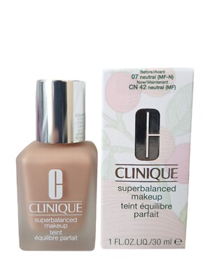 Clinique Superbalanced Makeup Foundation 07 / CN 42 Neutral  /1 oz New In Box