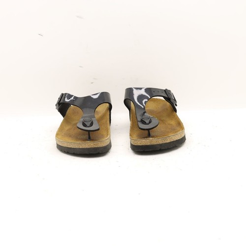 BIRKENSTOCK Gizeh Usate Numero EU 36 (Cod.CS1454) infradito Nero Donna - Foto 3 di 9