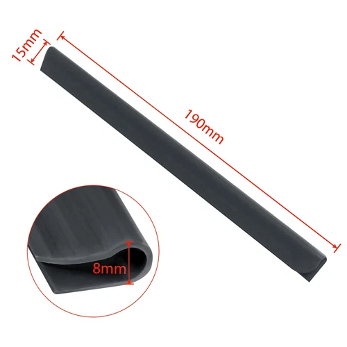 Klemmschienen Sichtschutzstreifen Zaunblende Zaunfolie Befestigungsclips PVC UV - Bild 5 von 15