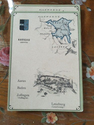 Juego de cartas muy antiguo - Suiza - Jeu Des Cantons - Juego Cantons, 2. Edición - Imagen 17 de 22
