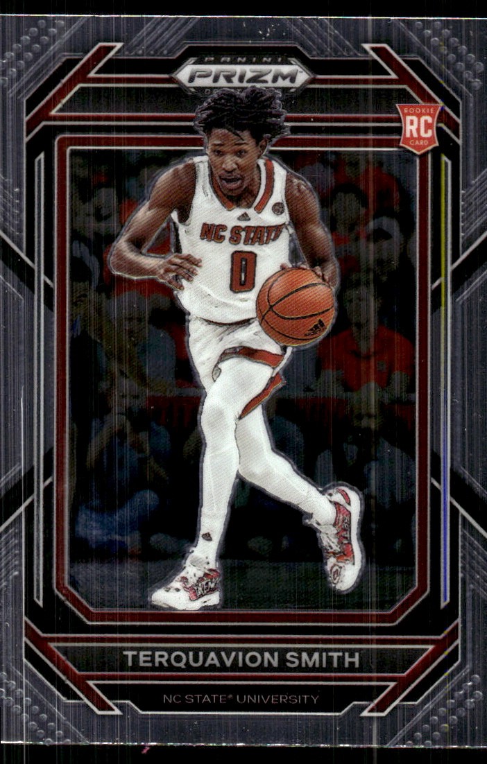 Terquavion Smith 2023 Panini Prizm Draft Picks #10 NC State Wolfpack FREE SHIP