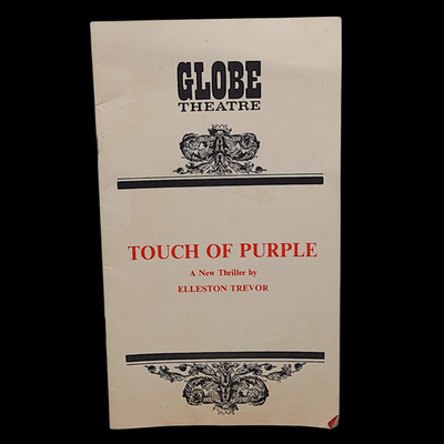 Touch Of Purple Globe Theaterprogramm 1972 signiert Besetzung Ray Barrett Audley
