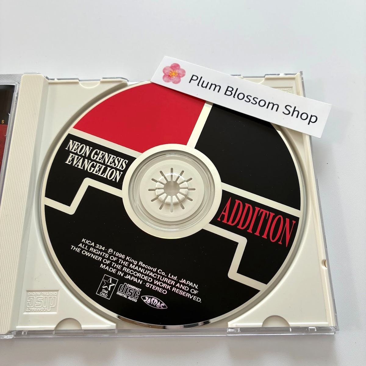 Neon Genesis Evangelion Addition KICA-334 CD Japan Anime