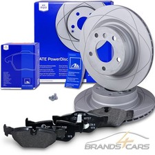 ATE POWERDISC BREMSSCHEIBEN Ø300+BELÄGE HINTEN FÜR BMW 1-ER E81 E87 3-ER E90 E91