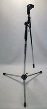 On Stage Stands Heavy Duty Euro Boom Microphone Stand MS7701C Chrome & Black