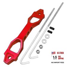 Heavy Duty Battery Hold Down Bracket Aluminum Battery Tie Down Bracket for Red