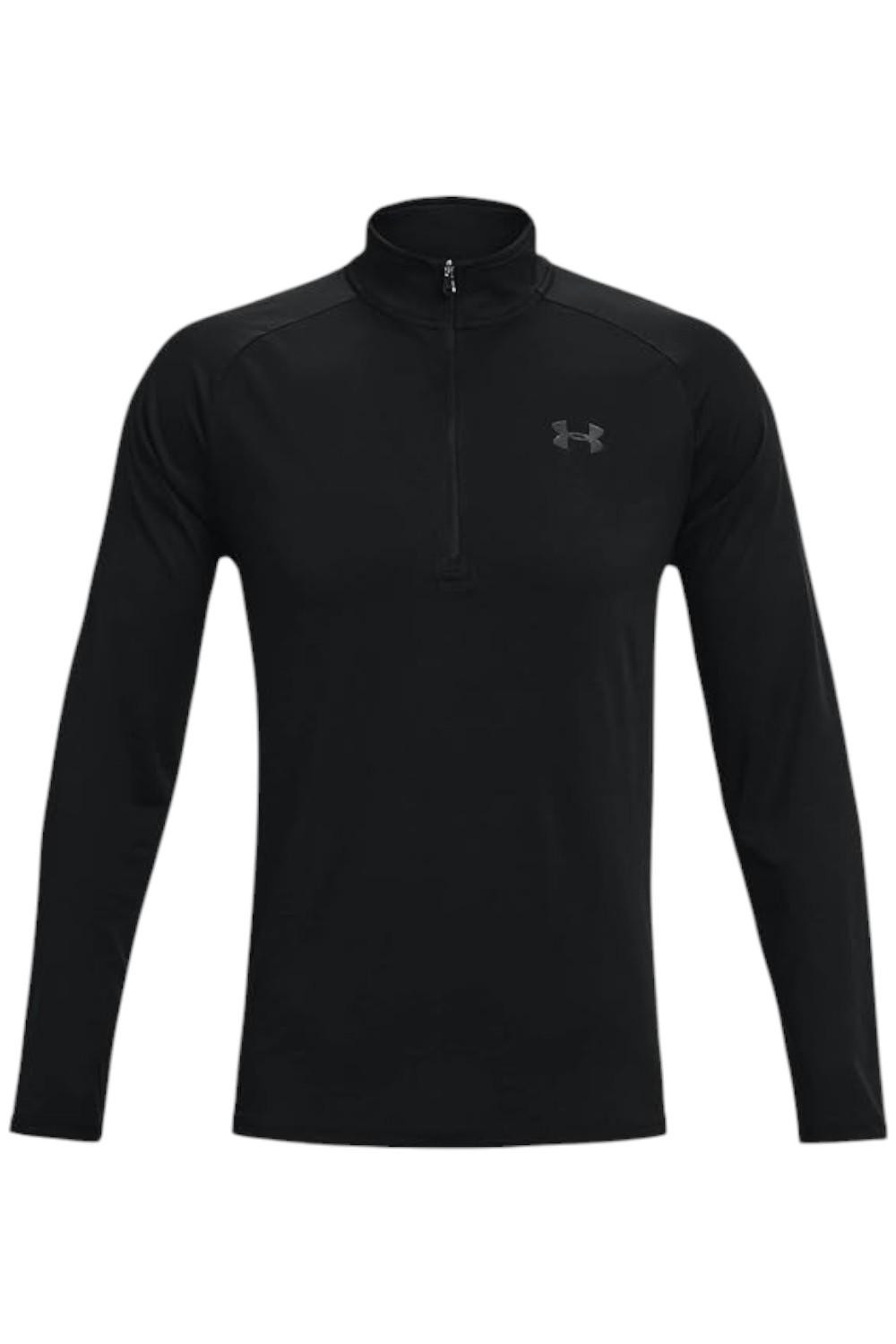 Мужская куртка Under Armour Mens Tech 12 на молнии ЧерныйДревесный уголь 4690₽