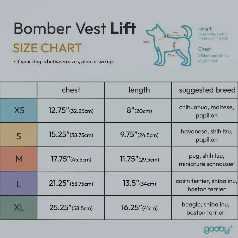 Gooby Padded Cold Weather Vest for Small Dogs Safe Fur Guard Zipper Size Large - Image 2 of 4