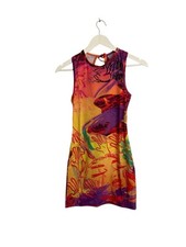 Urban Outfitters Fafi Cut Out Mini Dress Bodycon New Size XS 6 8 RRP £49 Summer 