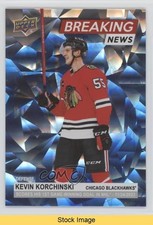 2024-25 Upper Deck Series 1 Breaking News Kevin Korchinski #BN-17 READ 3d2