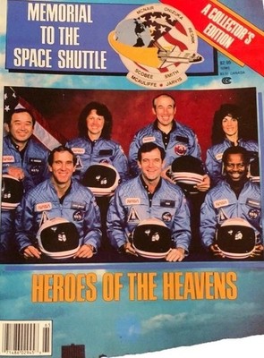 Memorial to the Space Shuttle Challenger 1986 Heroes Of The Heavens