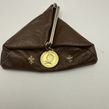 Vintage Soft Leather Coin Purse Trifold