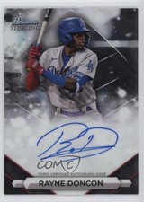 2023 Bowman Sterling Prospect Auto Rayne Doncon #PA-RD Auto w5b