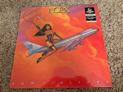NOFX - S&M Airlines Newbury Comics Excl. ORCHID TANGERINE COLOR Vinyl /600 NEW