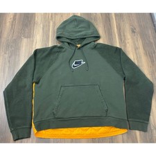 Women Nike NSW Sportswear Fleece oversized graphic pullover sweater, M