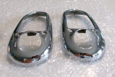 Original Chevy 1949 - 1950 Tail Light Bezels Fleetline Power Glide Original Chevy 1949 - 1950 Tail Light Bezels Fleetline Power Glide
