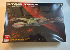 Star Trek Generations Klingon Bird of Prey Model Kit AMT ERTL 8230 Sealed