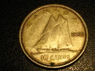 1953 NSF Canadian Dime