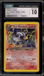Dark Houndoom 7/105 Neo Destiny 1st Edition Holo Rare