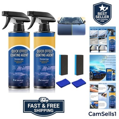 2Pcs Advanced Car Quick-Acting Coating Agent Spray, Car Coating Spray, 2025 N...