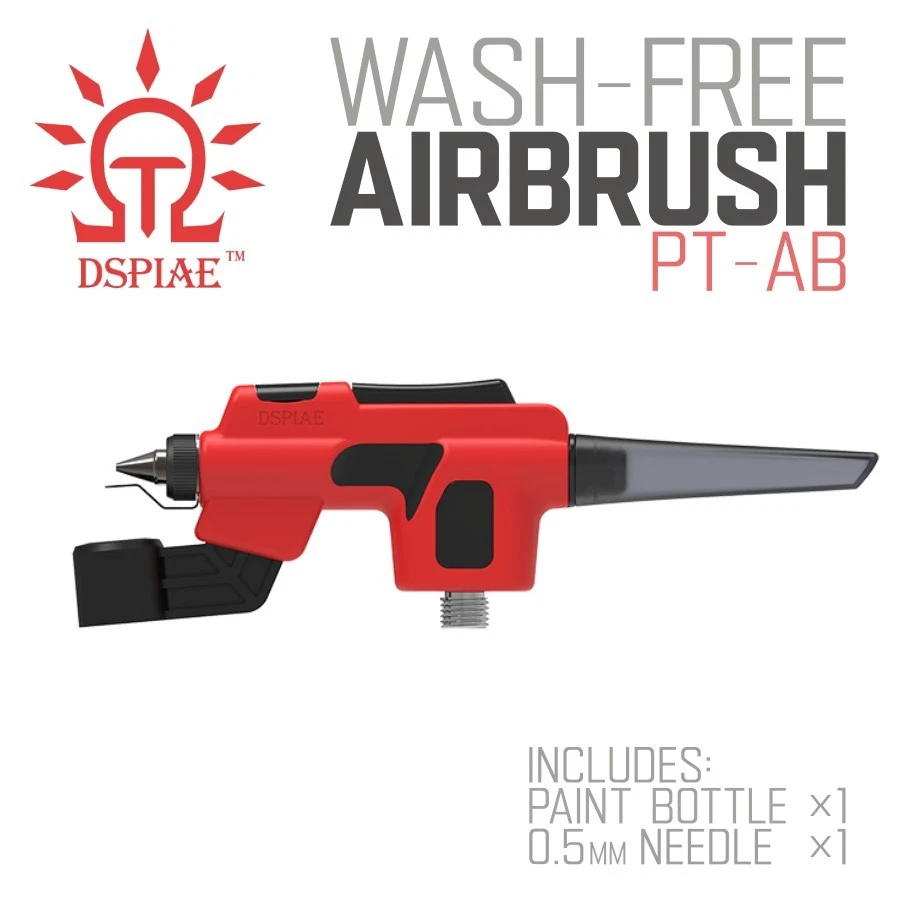 DSPIAE: Waschfreie Airbrush - PT-AB