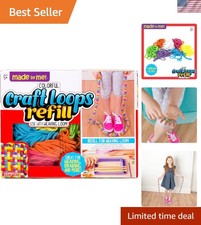 Versatile Craft Loop Set - 210 Colorful Loops for Endless Creative Projects