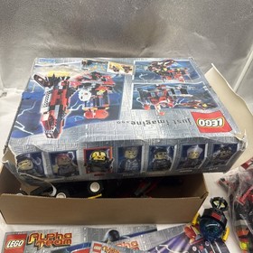Lego Alpha Team 6776 Ogel Command Center  w/ Box Ships Fast! Bomb Squad See Pics