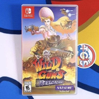 Wild Guns Reloaded Nintendo Switch USA Used [Natsume/Platform Action] - Bild 1 von 4