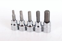 "Saltus 3/8\" Innensechskant-Set 5 Teilig 4-10 Mm 5121 Stecknuss Sechskant Nuss"