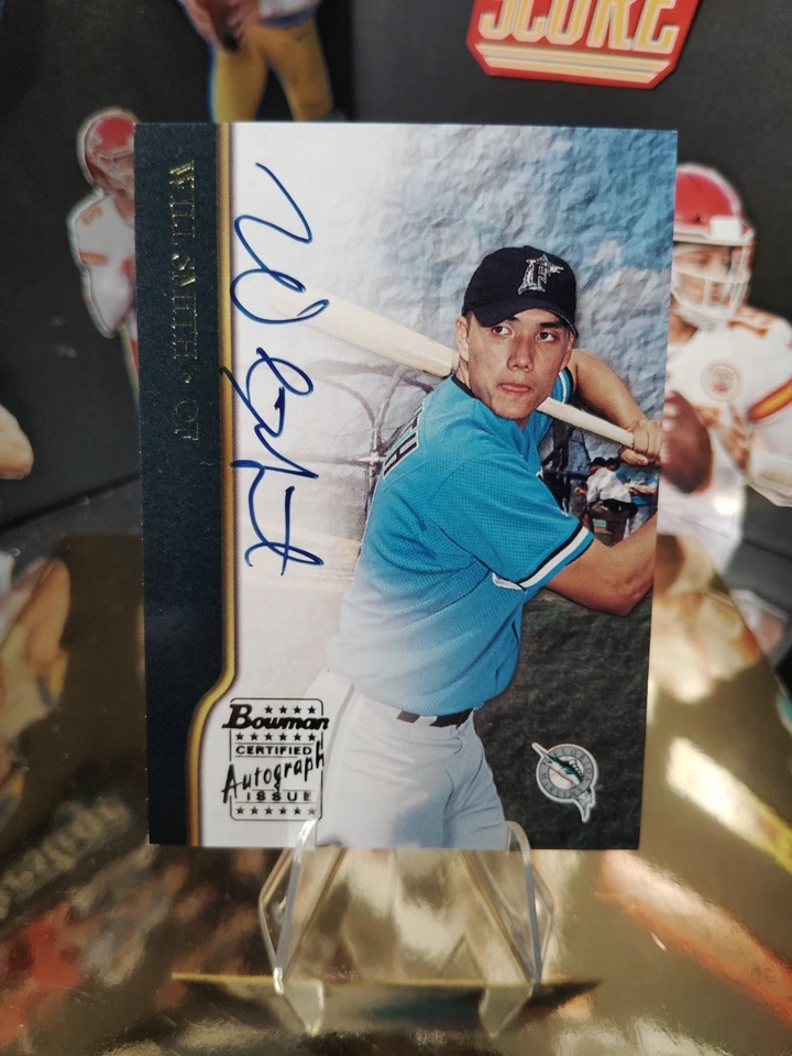 Will Smith Card 2002 Bowman Autographs #BAWS - Image 4 of 4