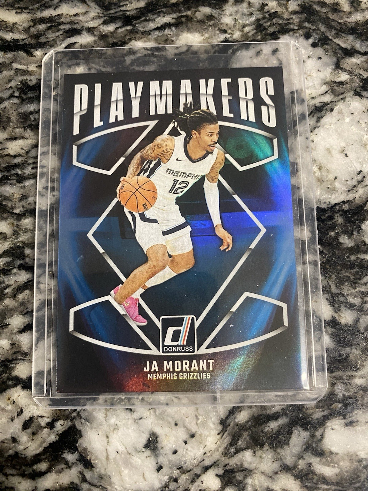 2024-25 Panini Donruss - Playmakers Ja Morant #7 Memphis Grizzlies