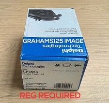 BRAKE PADS SET REAR FITS HYUNDAI SANTA FE MK4 DELPHI LP3553