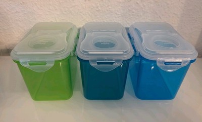 Lock und Lock Lock&Lock Dosen mit Klappdeckel 3er Set  3x 1 L NEU