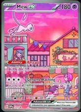 Pokemon Mew ex 053 Sv: Scarlet & Violet Promo Cards Holo