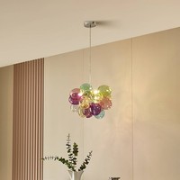 Lucande Pendelleuchte 'Diborah' (Design, Modern) Aus Glas (3 Flammig, G9) - HäNg