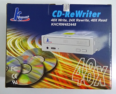K Hypermedia CD-ReWriter 48x Write, 24X Rewrite, 48X Read #680