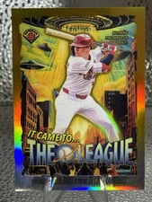 2025 Bowman Chrome JJ Wetherholt It Came to The League Gold Refractor #28/50